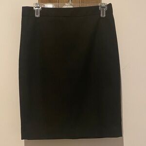 Banana Republic Elegant Black Pencil Skirt